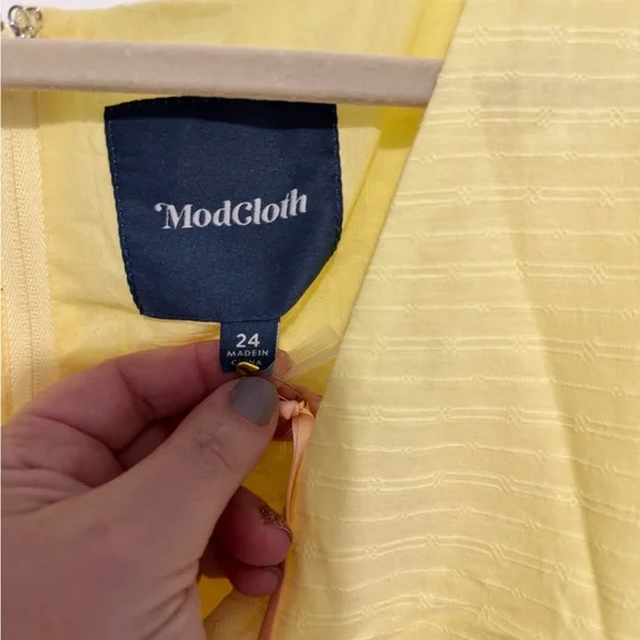 ModCloth Fabulous Fit & Flare Midi Shirt Dress NWT size 24 - Picture 5 of 7